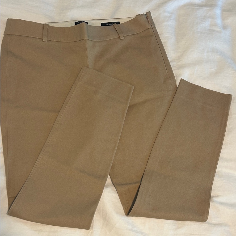 J. Crew Tan Ankle Pants